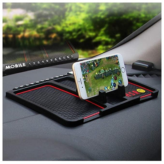Multifunction Phone GPS Holder Anti-Slip Silicone Pad For Car Dashboard